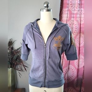 Vintage Y2K Jacket Gray Size Small